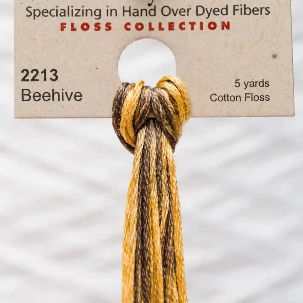Weeks Dye Works - Beehive #2213 Yellow & Brown