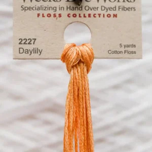 Weeks Dye Works - Daylily #2227 Orange 
