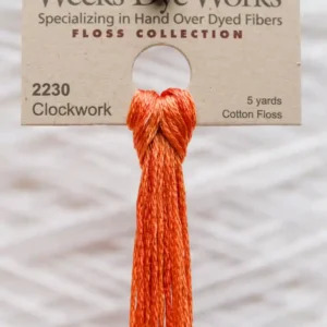 Weeks Dye Works - Clockwork #2230 Orange