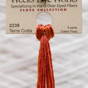 Weeks Dye Works - Terra Cotta #2239 Red