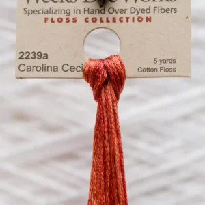 Weeks Dye Works - Carolina Cecil #2239A Red