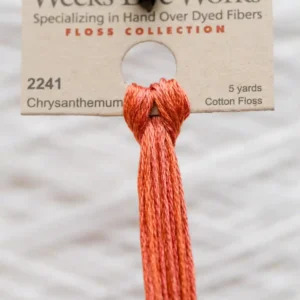 Weeks Dye Works - Chrysanthemum #2241 Orange