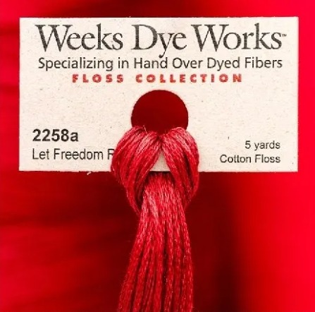 Weeks Dye Works - Let Freedom Ring #2258a