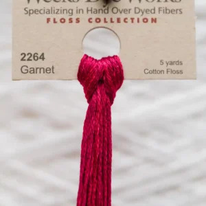 Weeks Dye Works - Garnet #2264 Red
