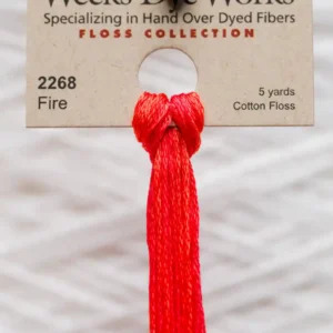 Weeks Dye Works - Fire #2268 Red