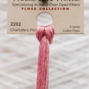 Weeks Dye Works - Charlotte's Pink #2282