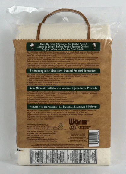 Warm & Natural Batting - Baby Size