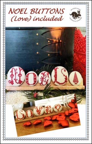 Noel Buttons - Cross Stitch Pattern