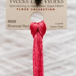 Weeks Dye Works - Bluecoat Red #6850