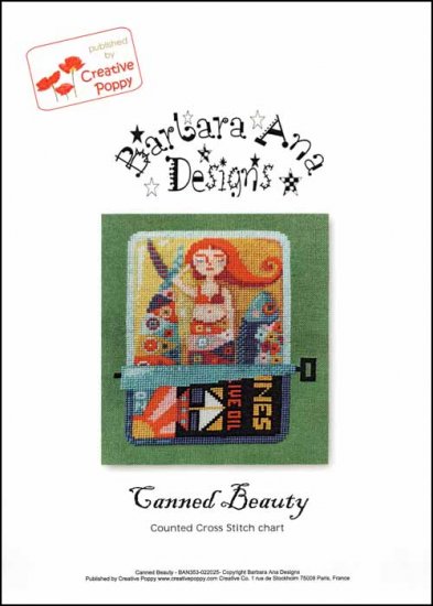 Canned Beauty - Cross Stitch Pattern