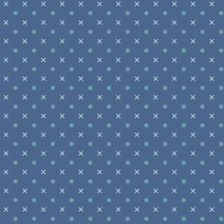 Bee Dots 108in Wideback Denim - Quilt Fabric