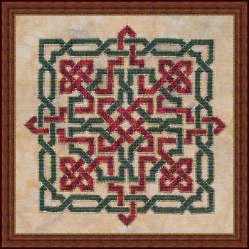 Christmas Knot  - Cross Stitch Pattern