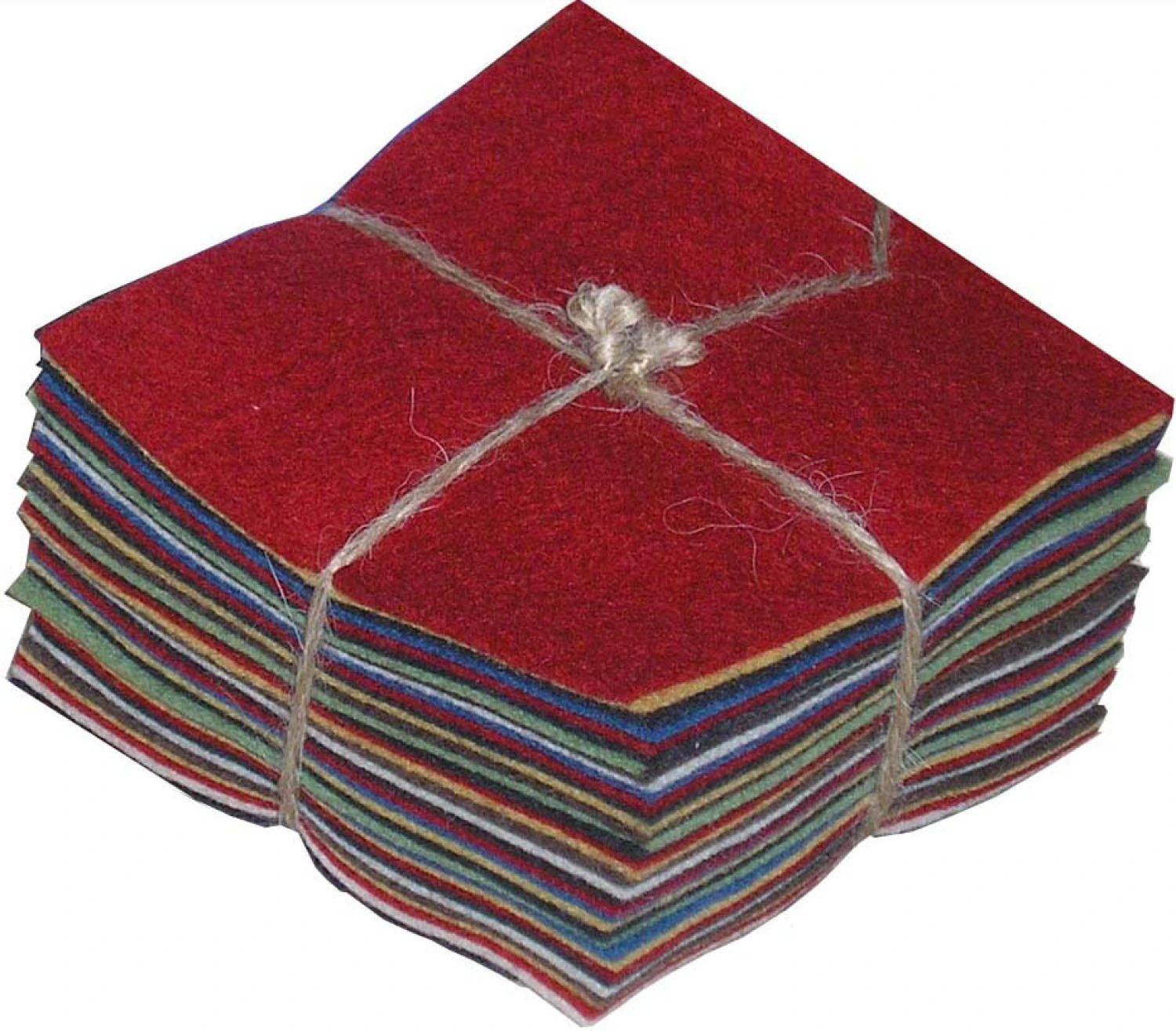 Homespun Charm Pack - Wool Finishing Felt