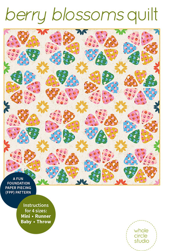 Berry Blossoms Quit - Quilt Pattern