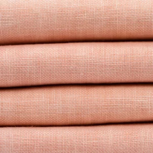 30 Count Peach Fuzz Linen 12x17