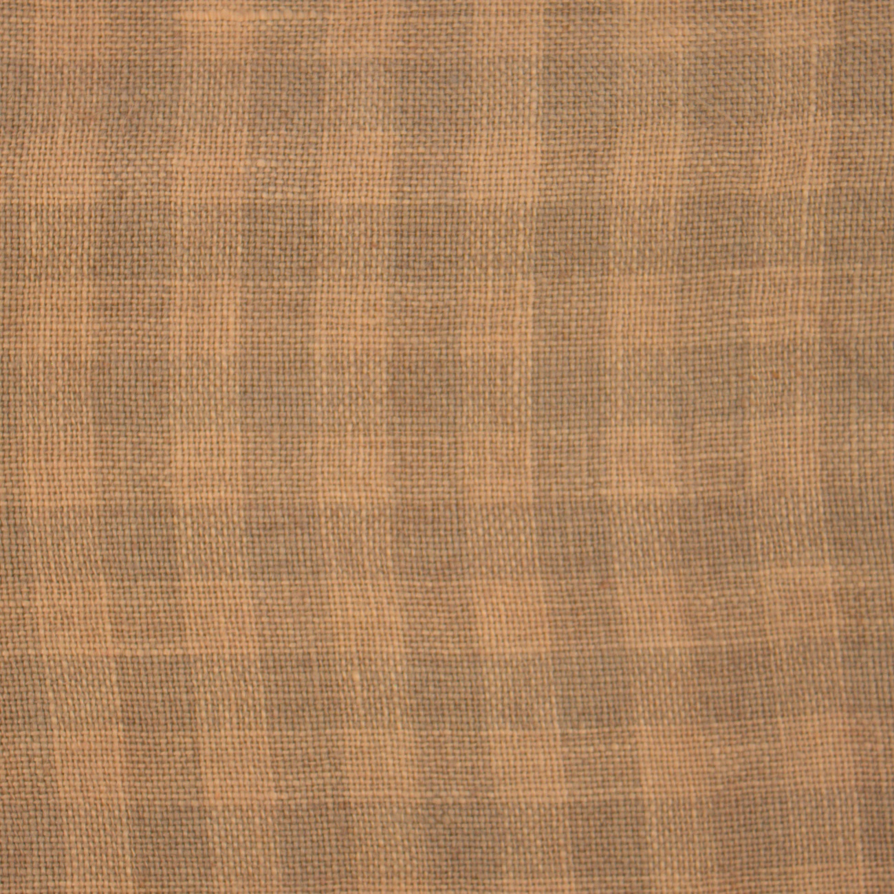 28 Count Natural/Straw Gingham Linen Fabric 17x26