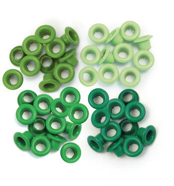 Crop-A-Dile Eyelets Standard 60/Pkg - Green