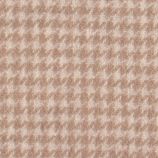 Snow Cream Houndstooth Felted Wool 12x17