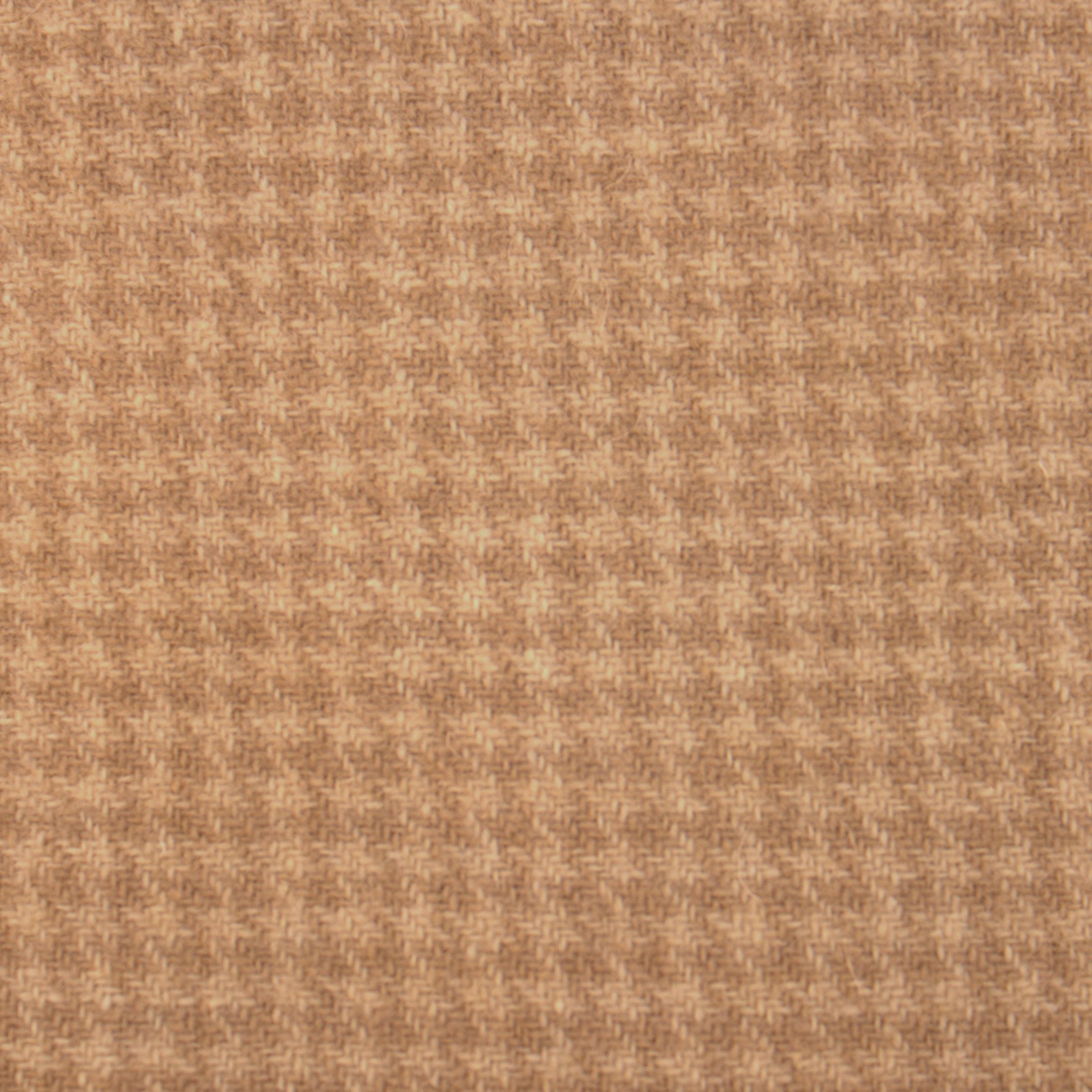 Camel Houndstooth Felted Wool Fabric 12x17