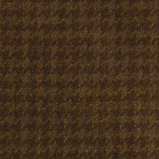 Chestnut Houndstooth Felted Wool 8x12