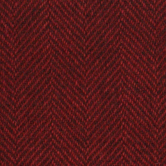 Merlot Herringbone Felted Wool Fabric 17x24 Fat Quarter