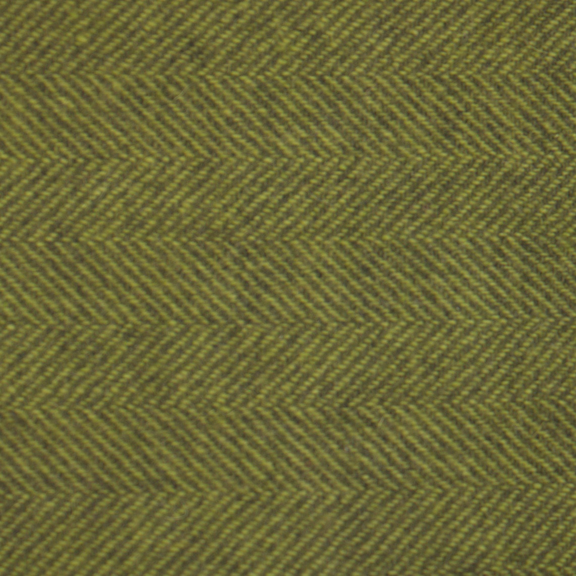 Moss Herringbone Felted Wool Fabric 8x12