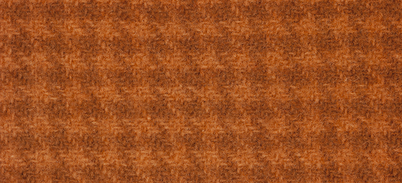 Sweet Potato Houndstooth Felted Wool Fabric 8x12