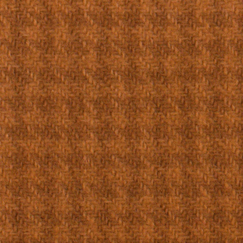 Cognac Houndstooth Felted Wool Fabric 12x17