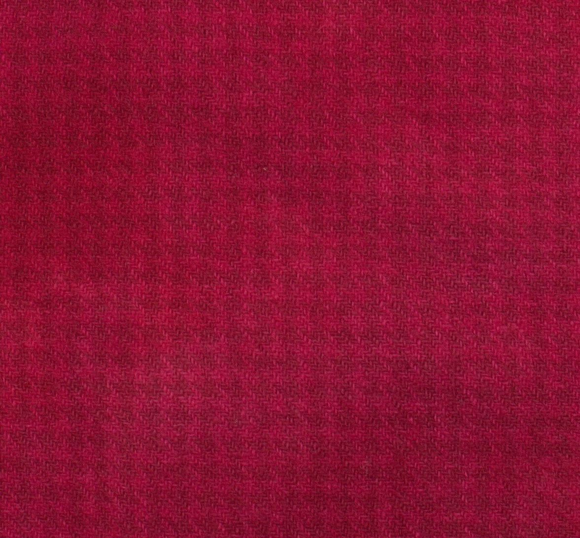 Garnet Houndstooth Felted Wool 17x24 Fat Quarter