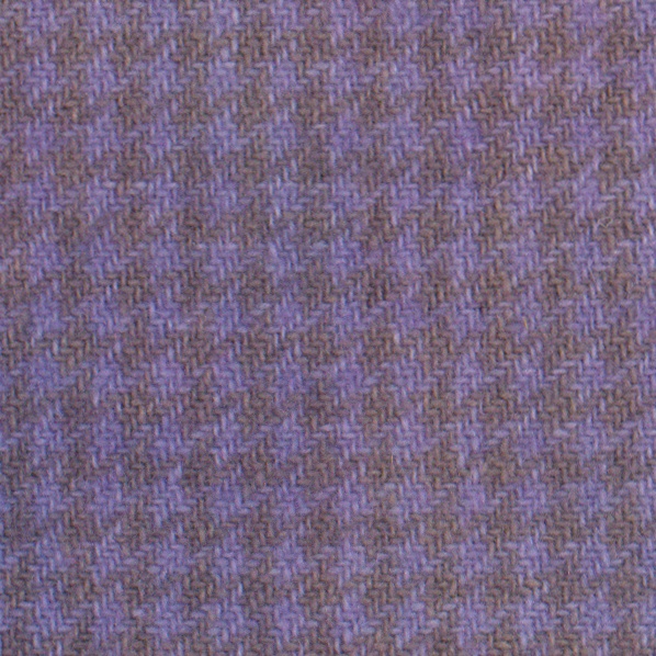 Iris Houndstooth Felted Wool Fabric 17x24 Fat Quarter