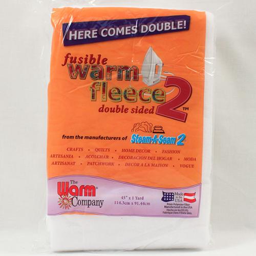 Warm Fleece Double-Sided Fusible 1yd x 45"