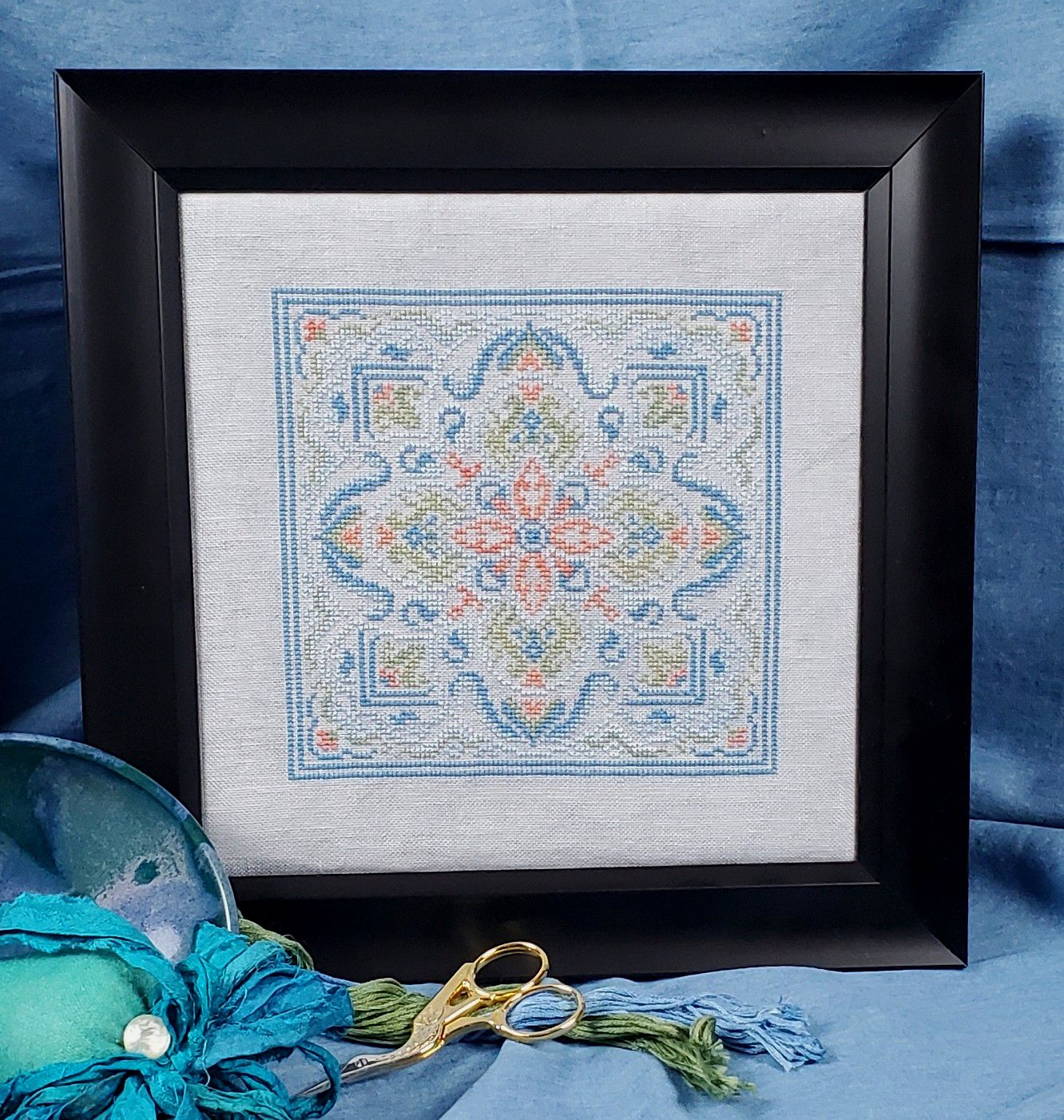 Floral Geometry - Cross Stitch Pattern