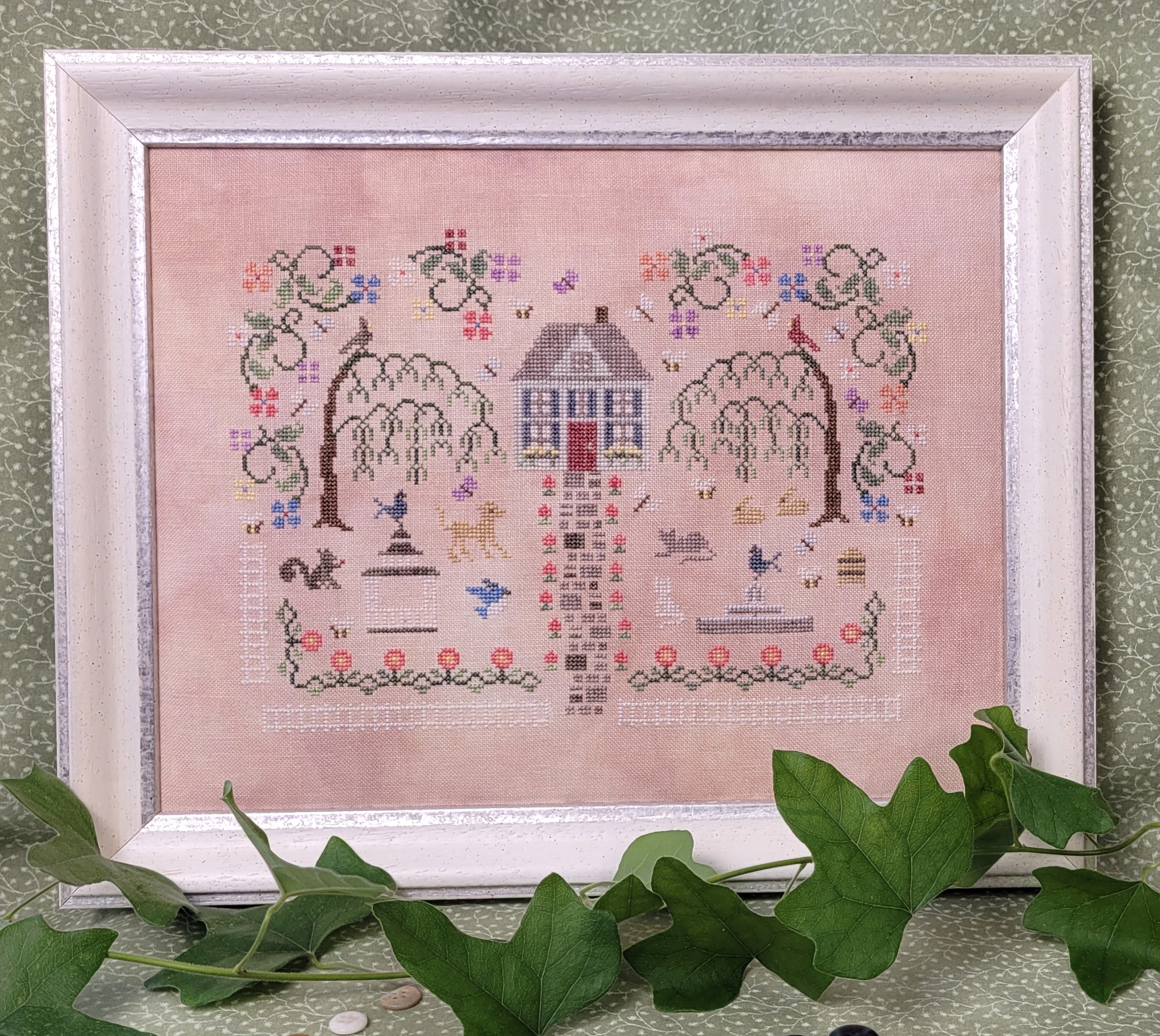Welcome To My Garden - Cross Stitch Pattern