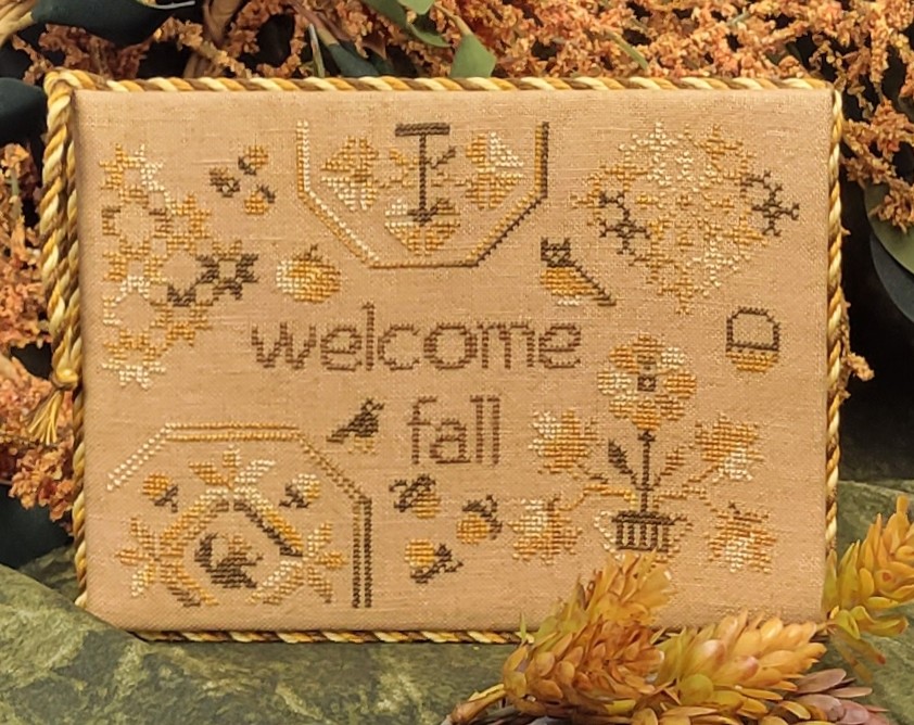 Welcome Fall Quaker - Cross Stitch Pattern