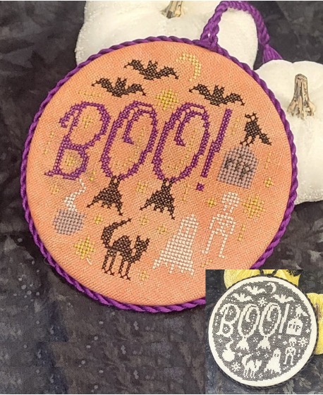 Boo-ble - Halloween Cross Stitch Pattern