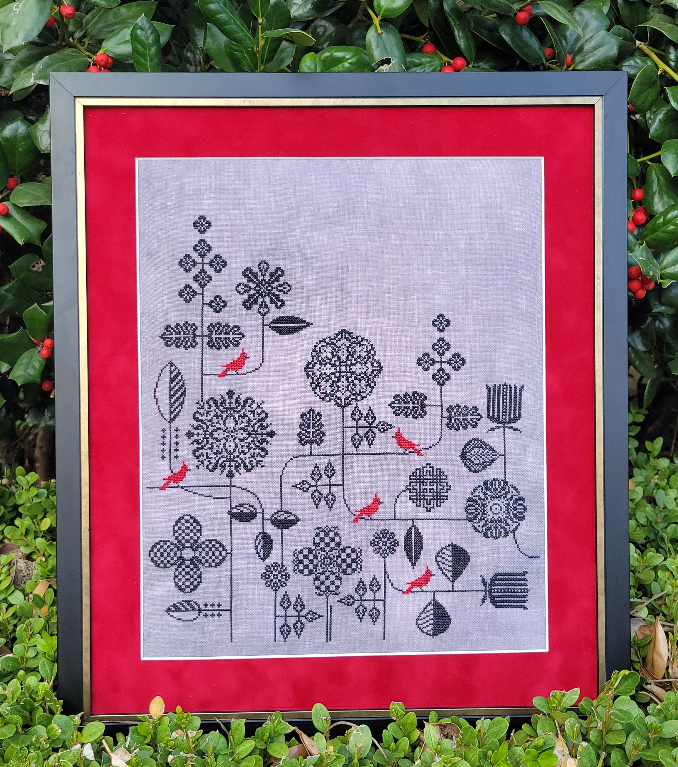 Midnight Garden - Cross Stitch Pattern