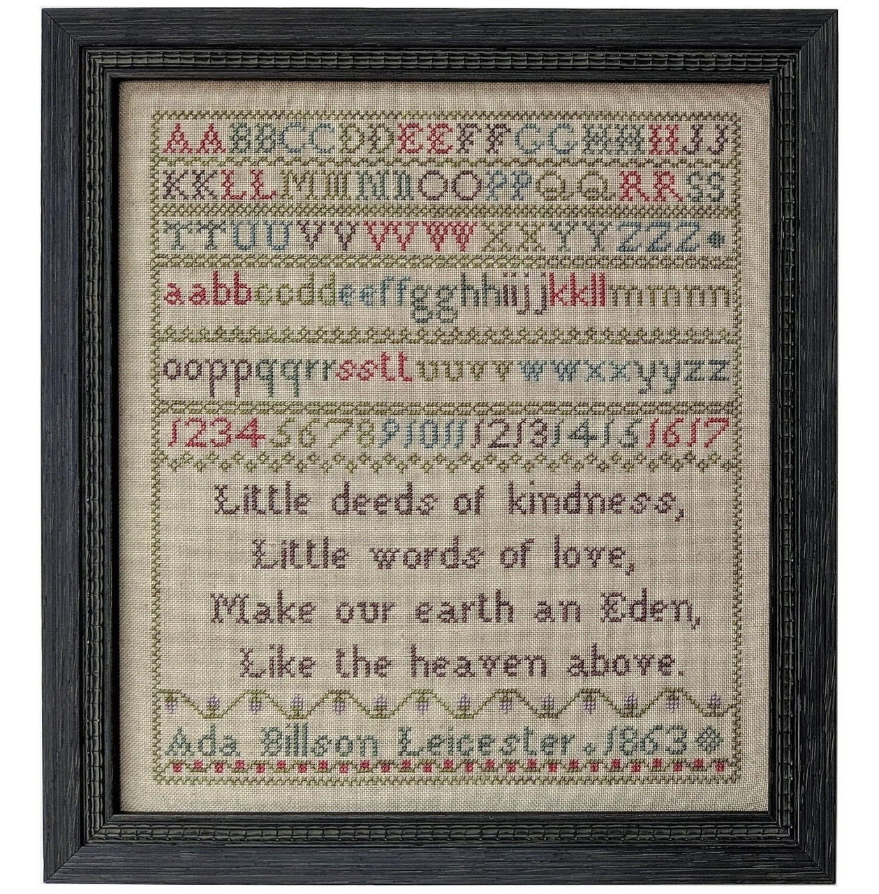 Ada Billson 1863 - Cross Stitch Pattern