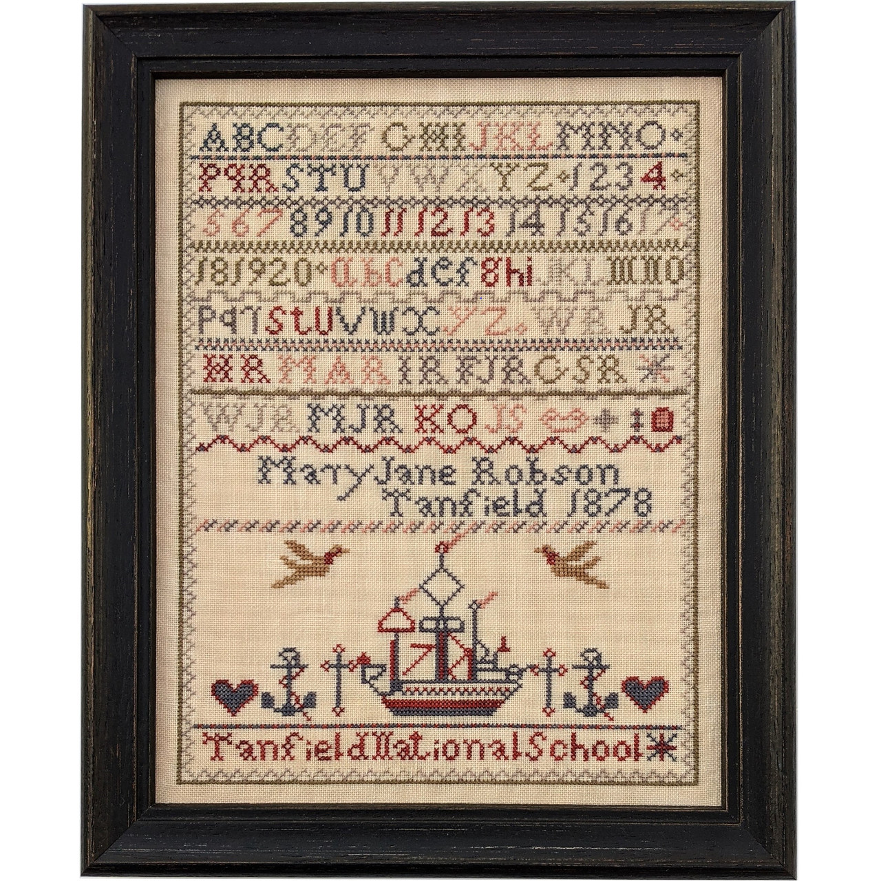 Mary Jane Robson 1878 - Cross Stitch Pattern
