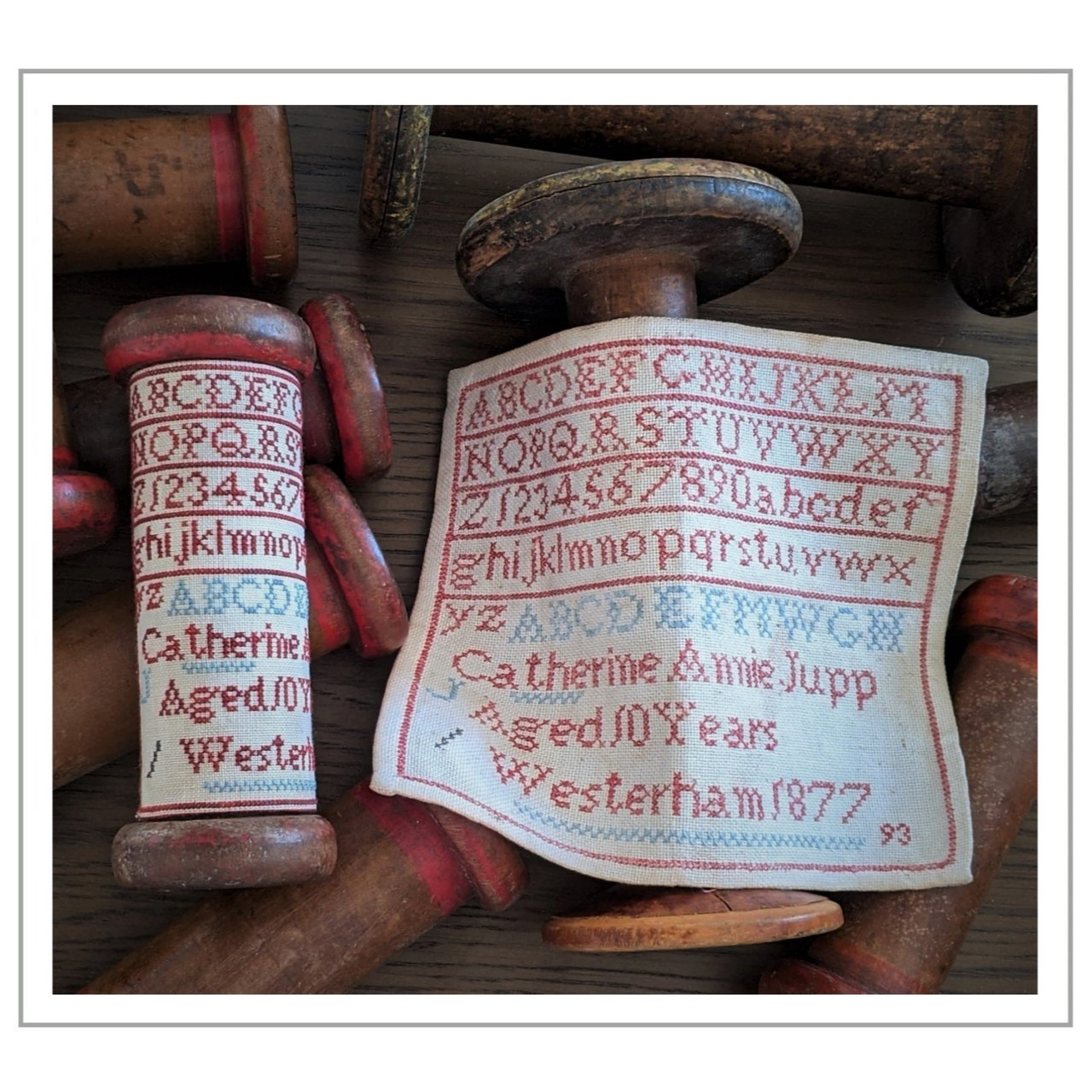 Catherine Annie Jupp 1877 - Cross Stitch Pattern