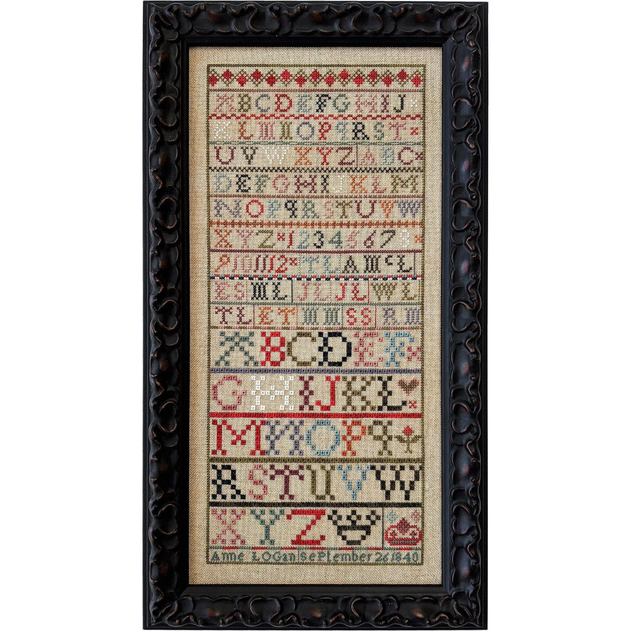 Agnes Lyle 1832 - Cross Stitch Pattern