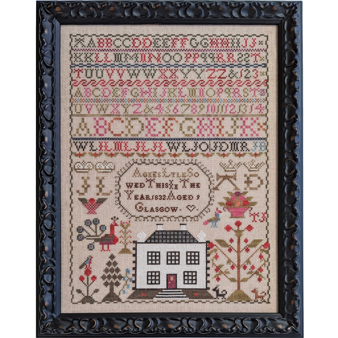Agnes Lyle 1832 - Cross Stitch Pattern