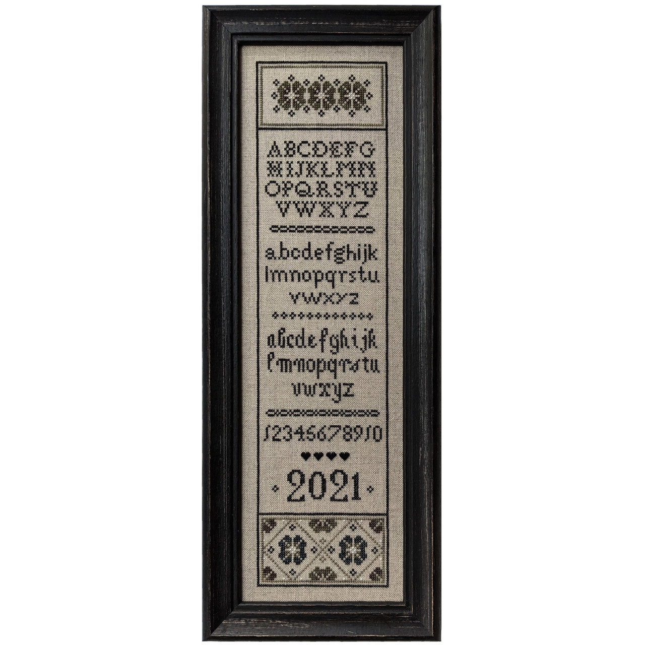 Black Sampler 2021 - Cross Stitch Pattern