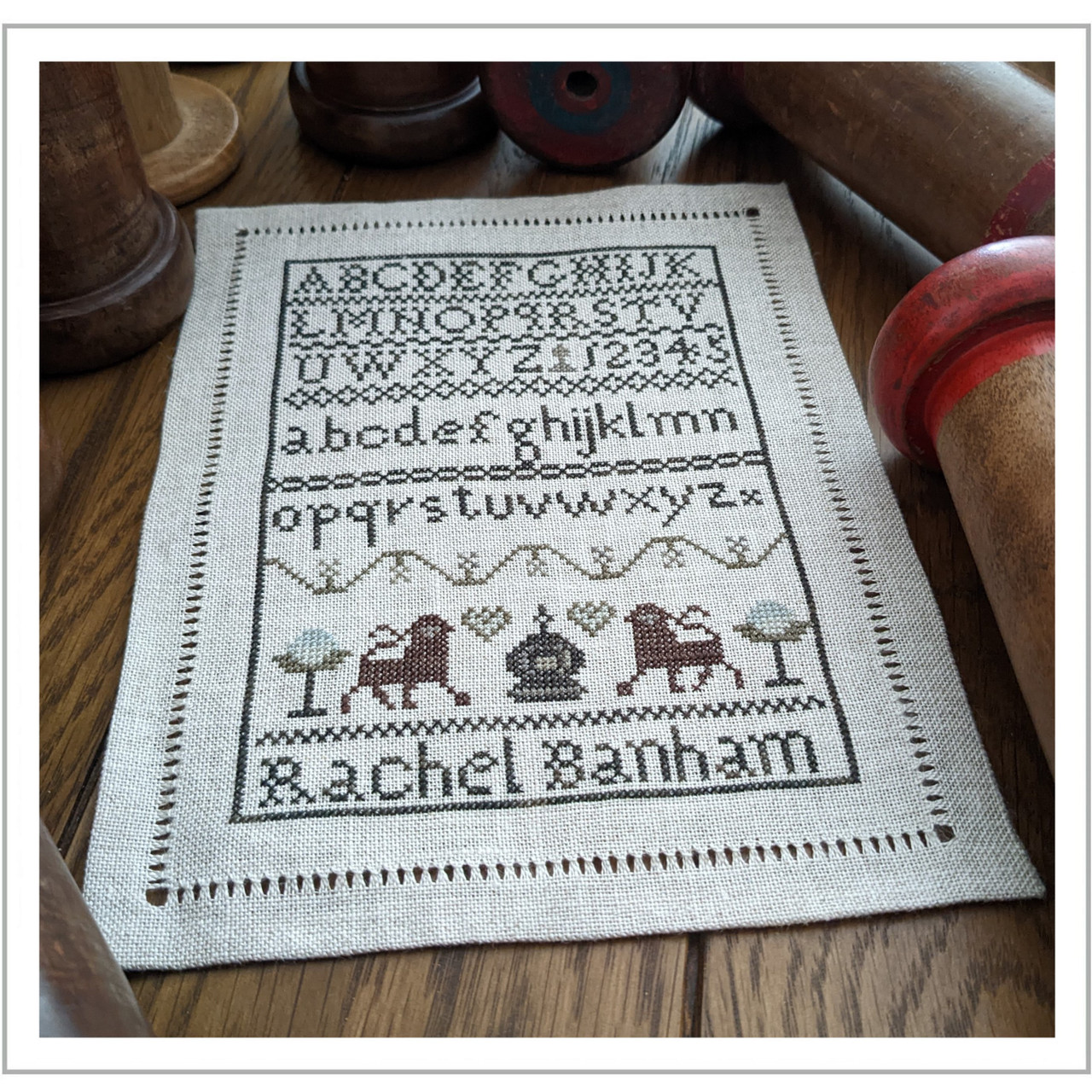 Rachel Banham - Black Sampler 2022 - Cross Stitch Pattern