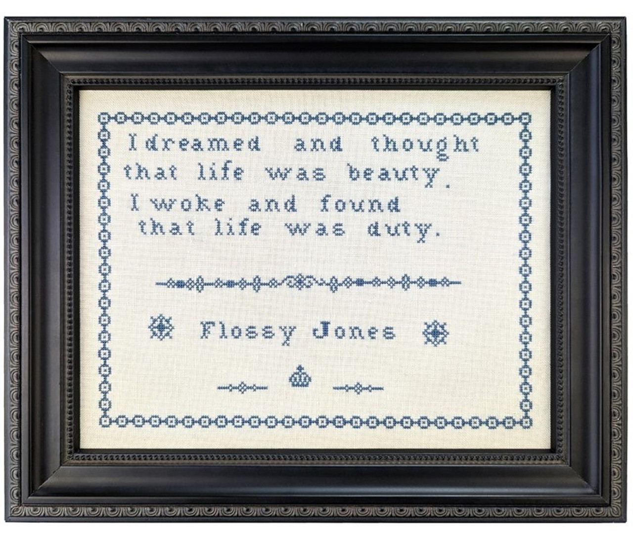 Flossy Jones - Cross Stitch Pattern