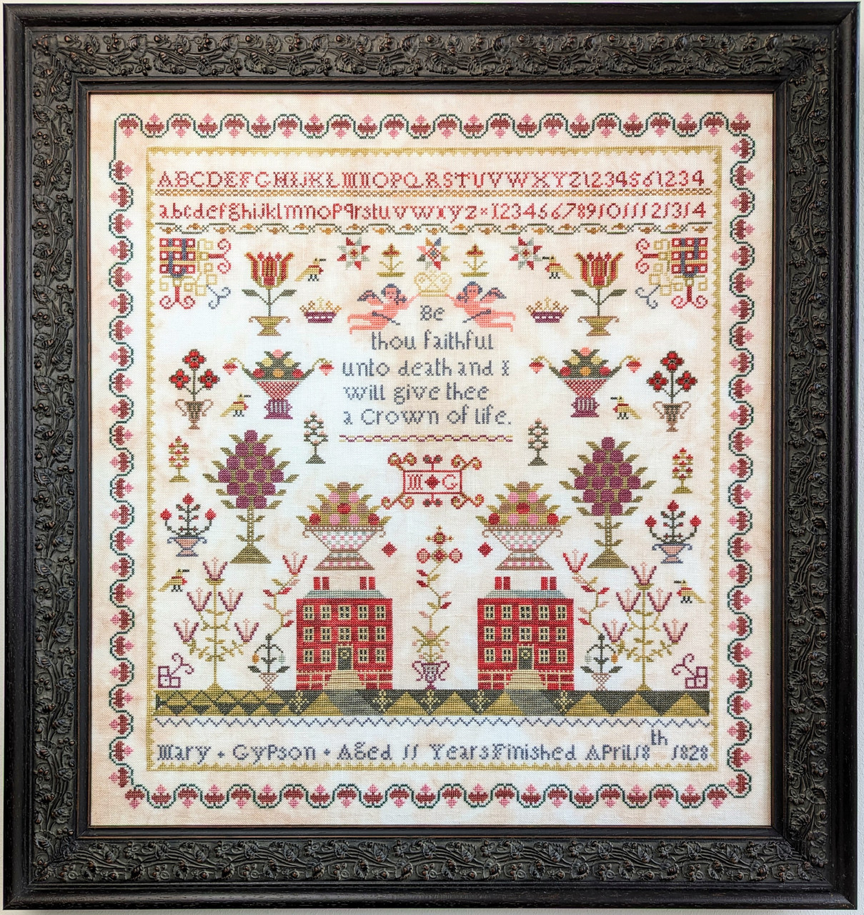 Mary Gypson 1828 - Cross Stitch Pattern
