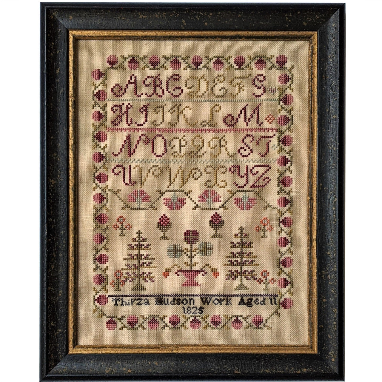 Thirza Hudson 1825 - Cross Stitch Pattern