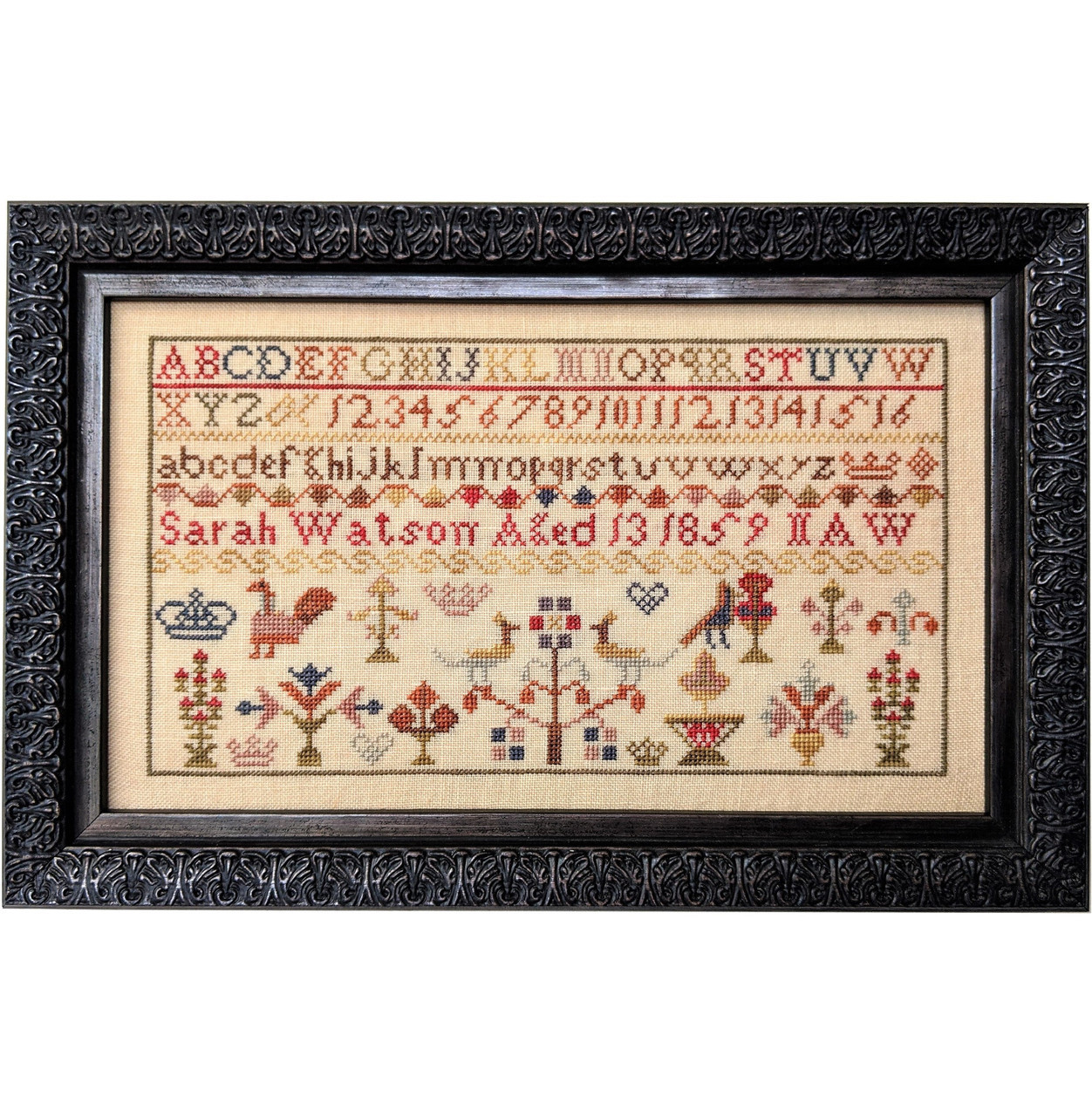 Sarah Watson 1859 - Cross Stitch Pattern