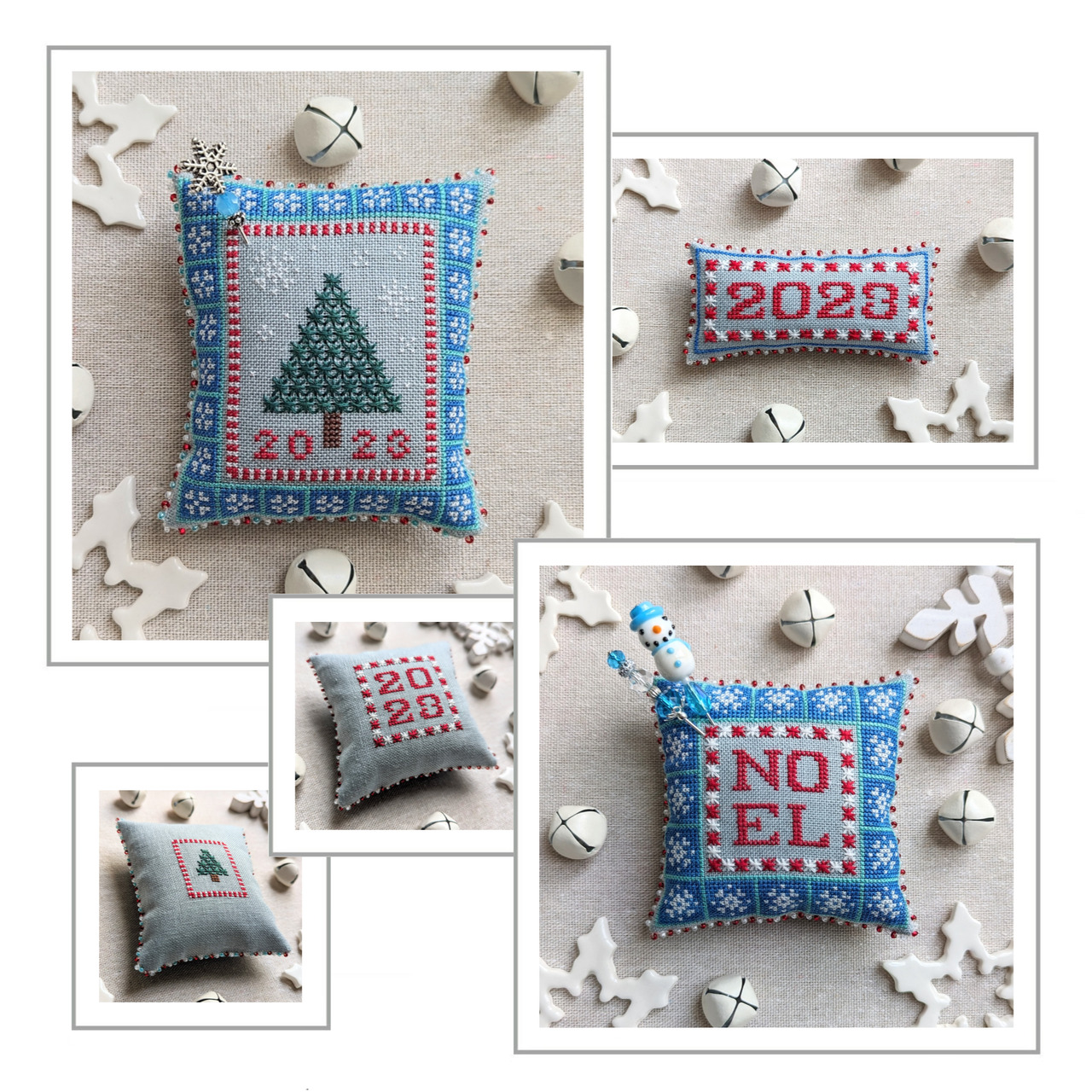 Festive Ornaments - Christmas Cross Stitch Pattern