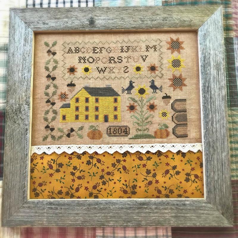 Autumn At Sunflower Ridge - Cross Stitch Pattern