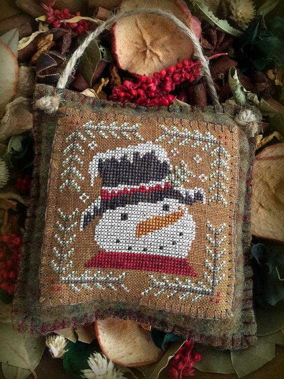 Winter's Frost - Christmas Cross Stitch Pattern